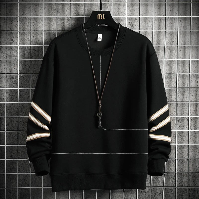 Men's Solid Color Spring Autumn Sweatshirt