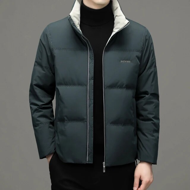 Men's Winter High-Quality Formal Parkas Coat