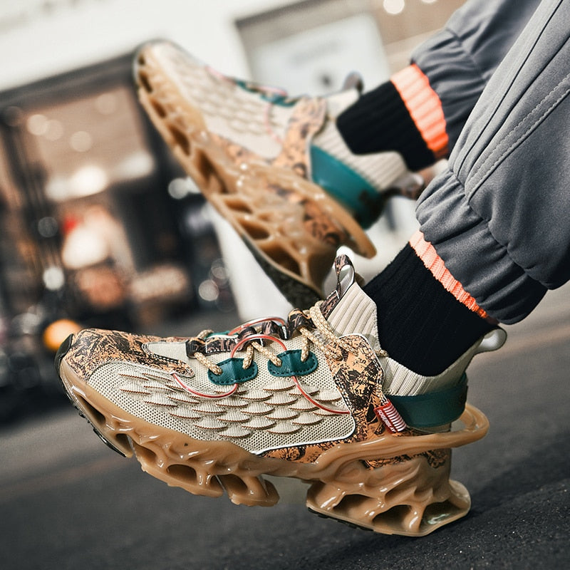 JADDENS Zapatillas de tenis de diseñador Lux para hombre 