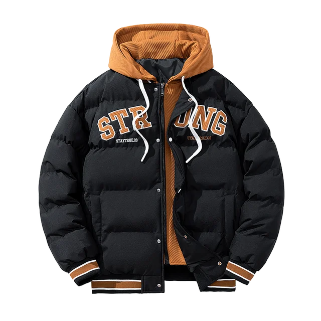 STRONG Men's Streetwear Hooded Parkers Jacket