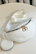 PU Leather Medium Sling Bag