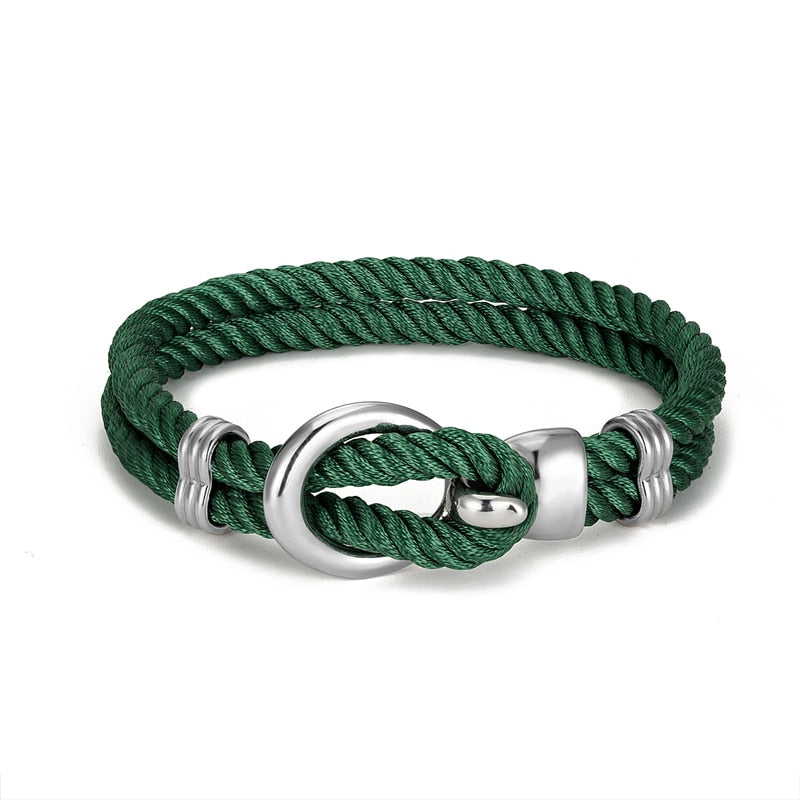 MK Men's Anchor Paracord Bracelet