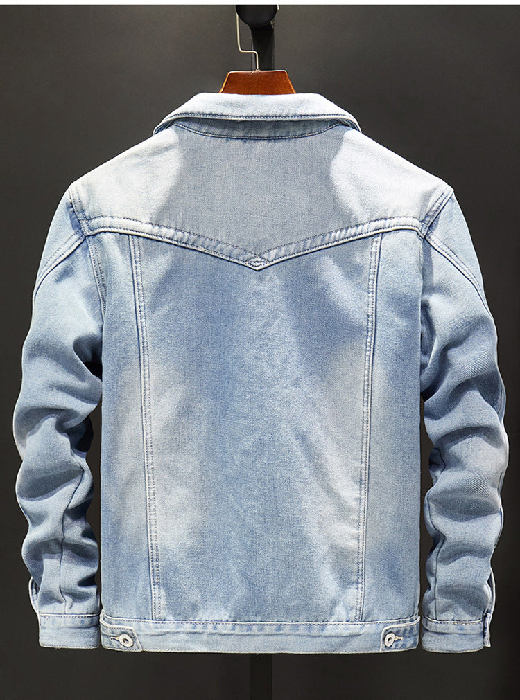 Men's Outerwear Thick Warm Denim Jacket