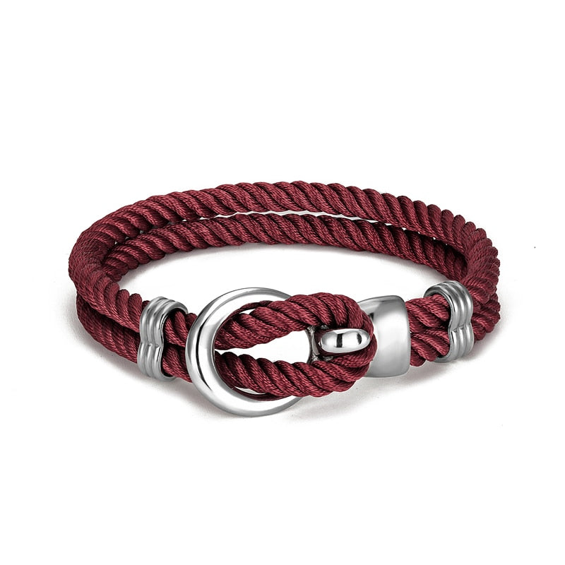 MK Men's Anchor Paracord Bracelet