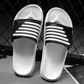 Men's Striped Summer Outdoor/Indoor Slippers