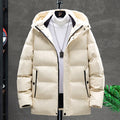 MANTORS Men's Thick Parkas Hooded Jacket