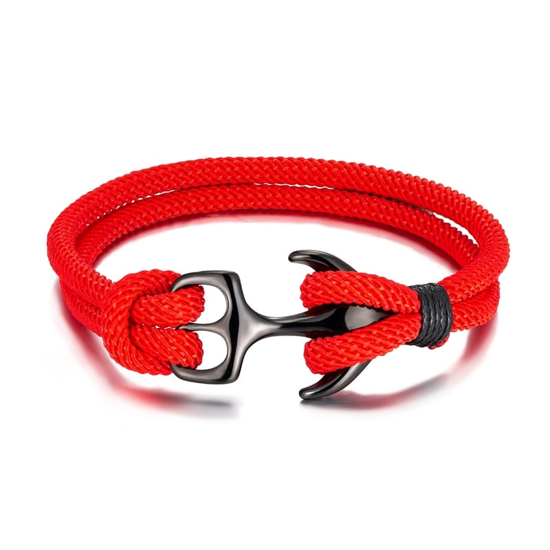 MK Anchor Double Strand Paracord Bracelet