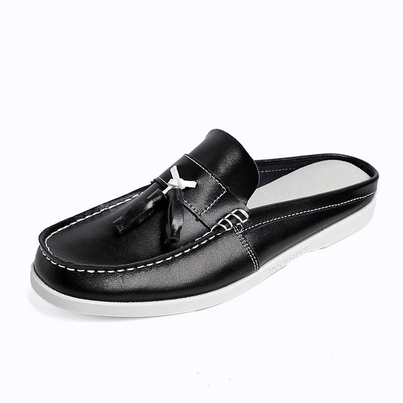 Mocassins décontractés classiques en cuir PU pour hommes 