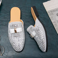 Bling Details Mocassins sans dossier pour hommes 