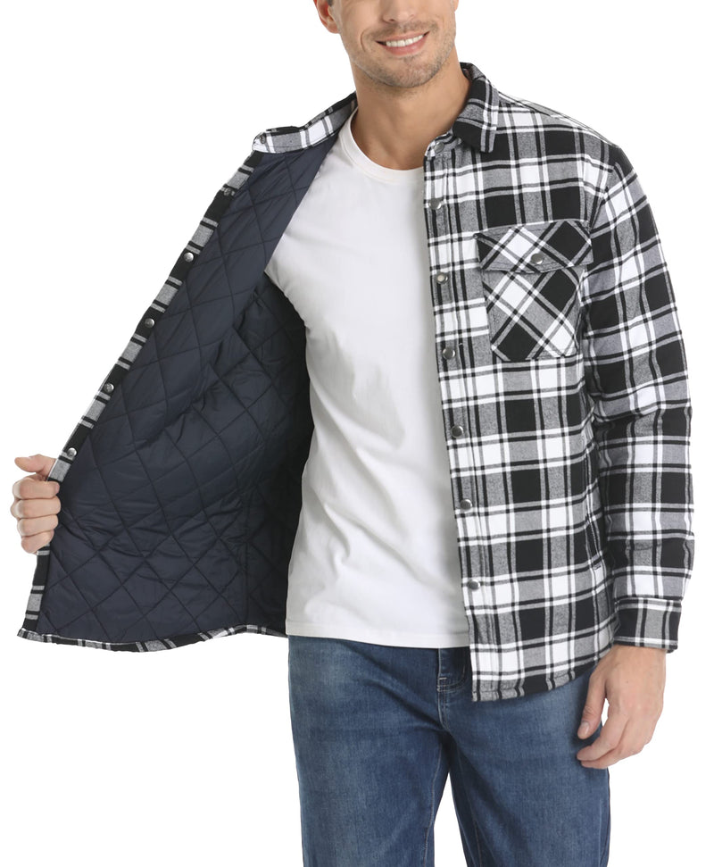 TACS Men's Plaid Cotton Winter Jackets