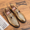 Men's Faux Leather Slip On Moccasins Loafers