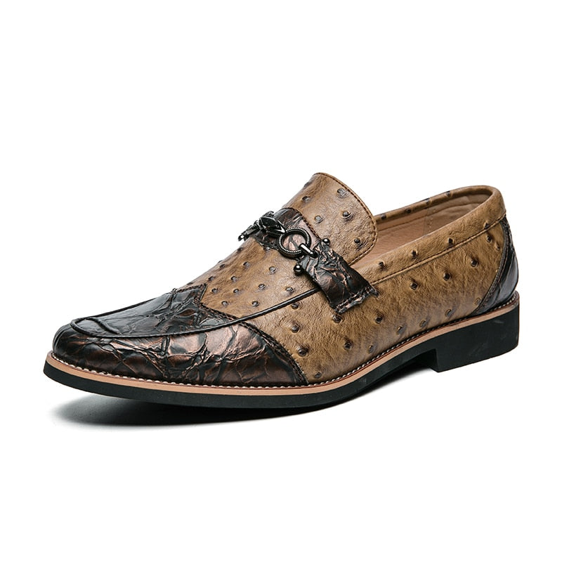 UYO Mocassins de style coréen en similicuir pour homme 