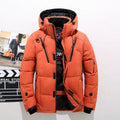 DES Men's Winter Hooded Thick Puffer Jacket