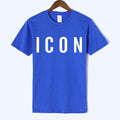 ICON Printed Casual Cotton T-shirt - AM APPAREL