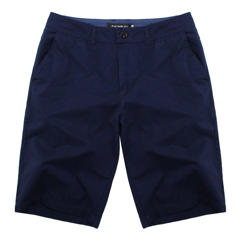 Men's Casual Cotton Knee Length Shorts - AM APPAREL