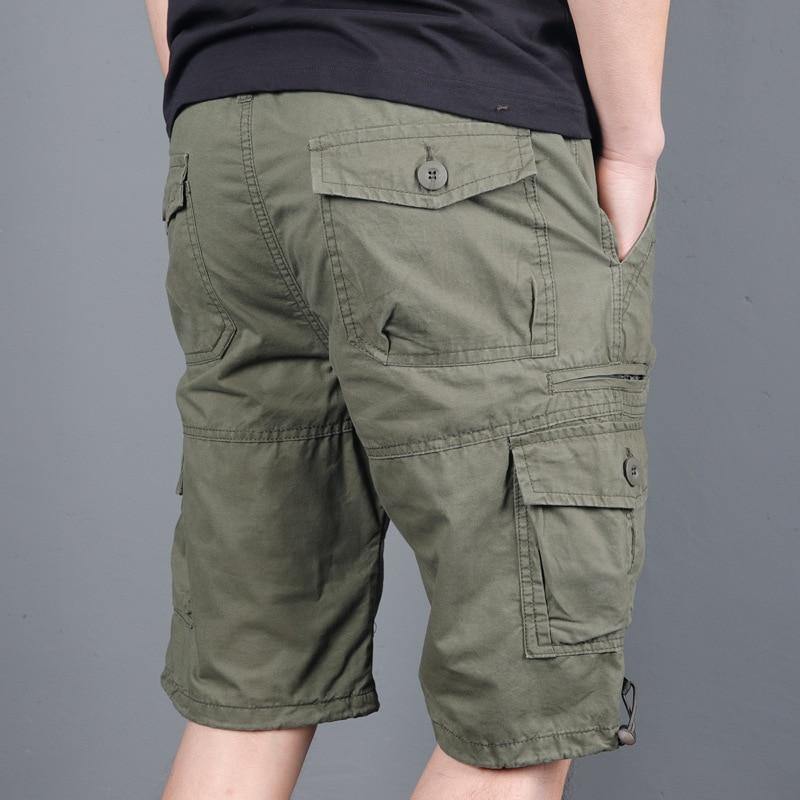 Men's Casual Military Cargo Shorts - AM APPAREL