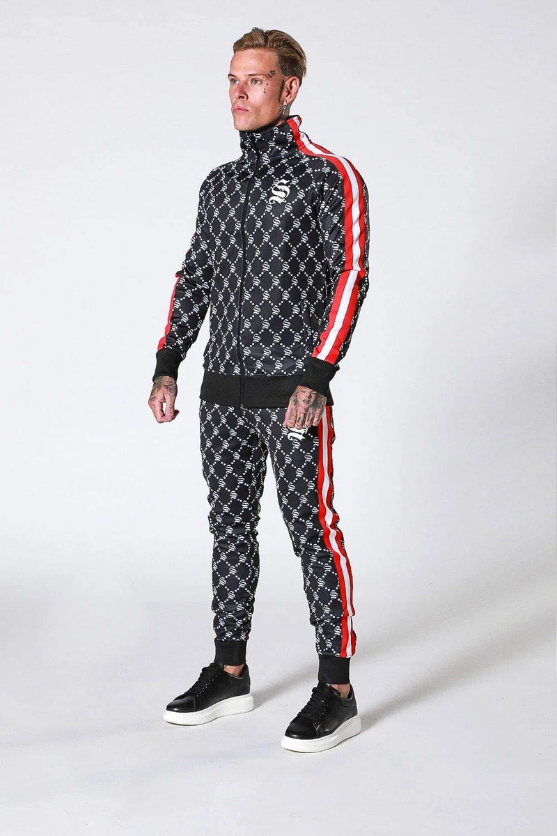 Men's Casual Stand-Up Collar Track Suit - AM APPAREL