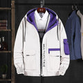 Men's Casual Windbreaker Cargo Jacket - AM APPAREL