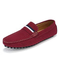 Men's Cow Suede Leather Luxury Loafers - AM APPAREL