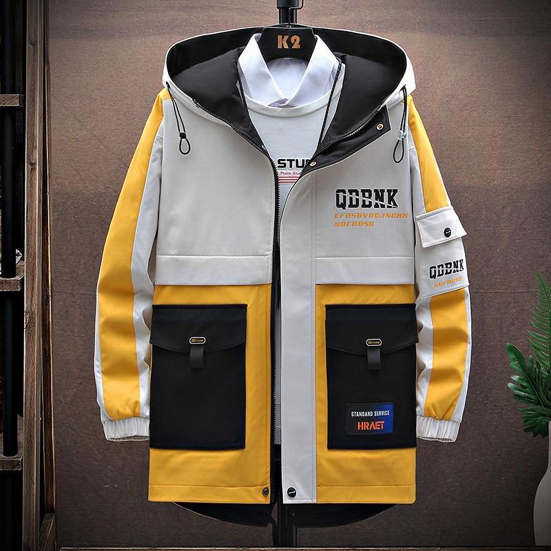 Men's Fashion Streetwear Hooded Jacket W/ Pockets - AM APPAREL