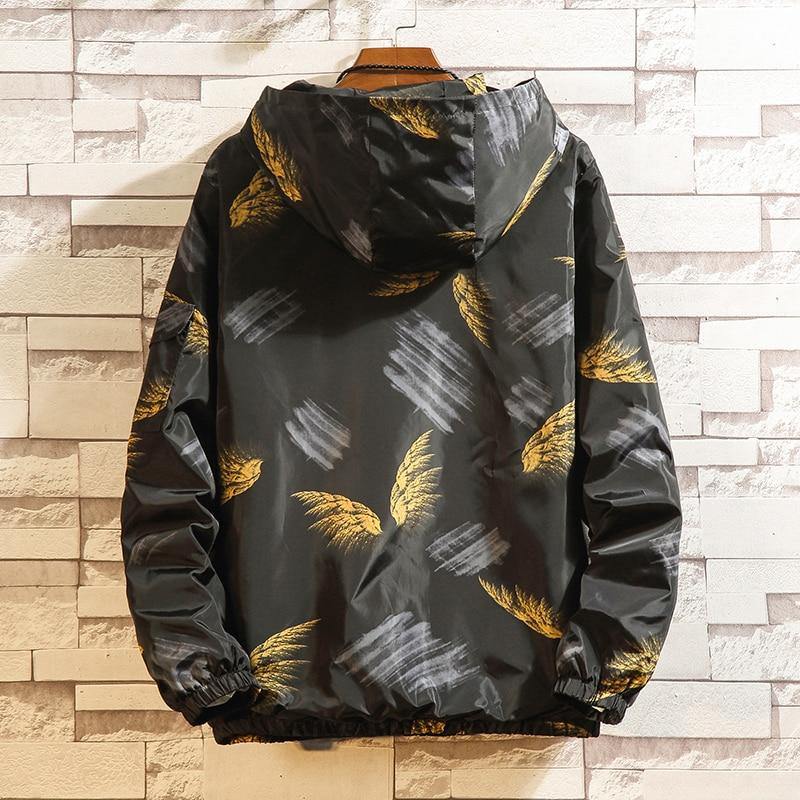 Men's Fashion Thin Hooded Windbreaker Jacket - AM APPAREL