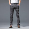 Men's Formal Regular Fit Stretch Pants - AM APPAREL