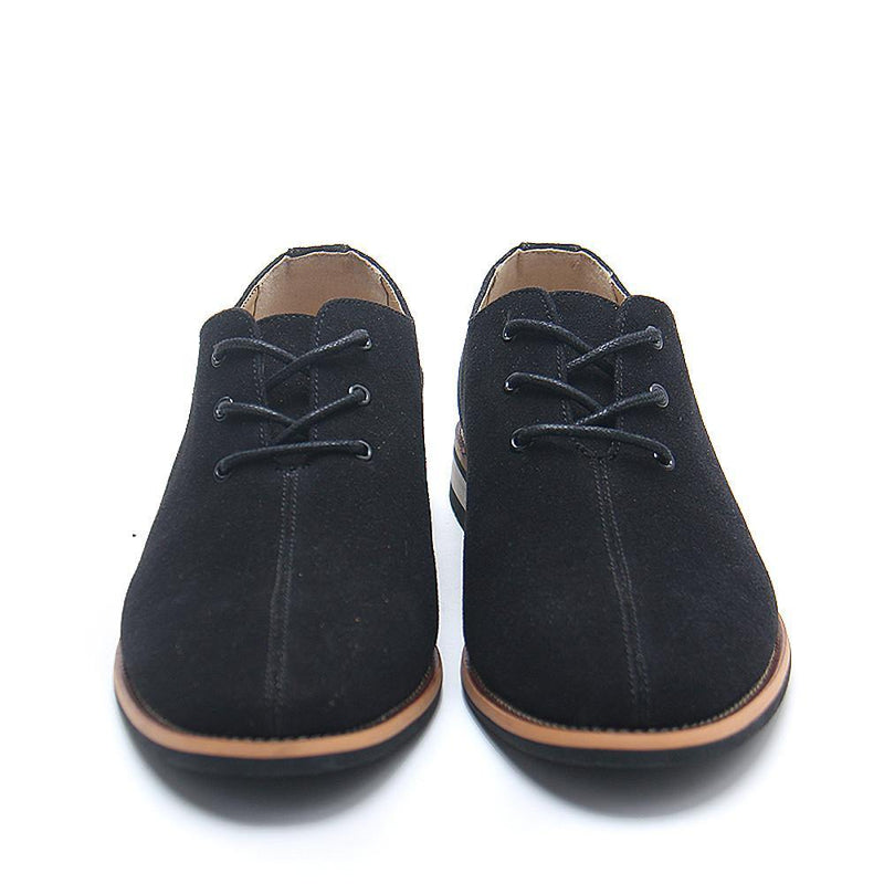 Men's Formal Suede Spring Oxford Shoes - AM APPAREL