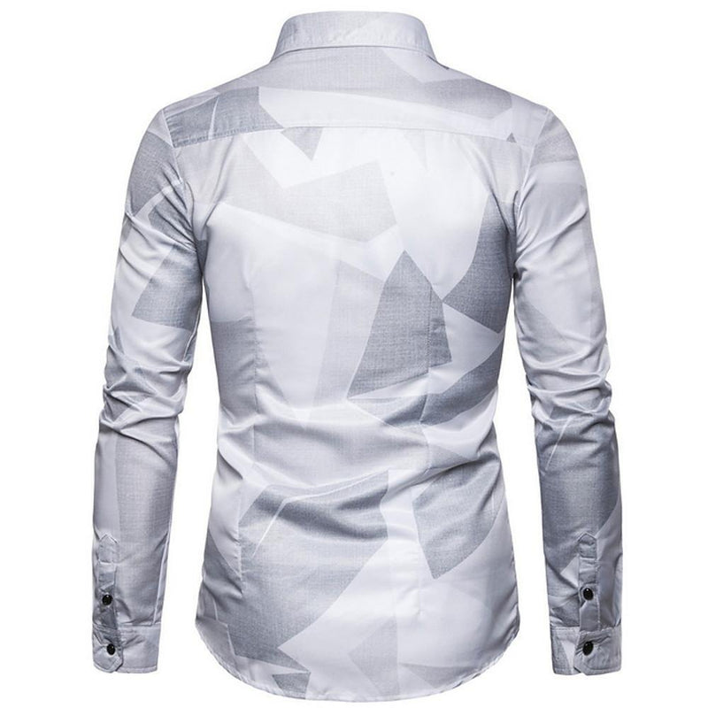 Men's Geometric Daily Shirt - AM APPAREL