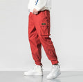 Men's Harem Cargo Pants W/ Elastic Waist - AM APPAREL