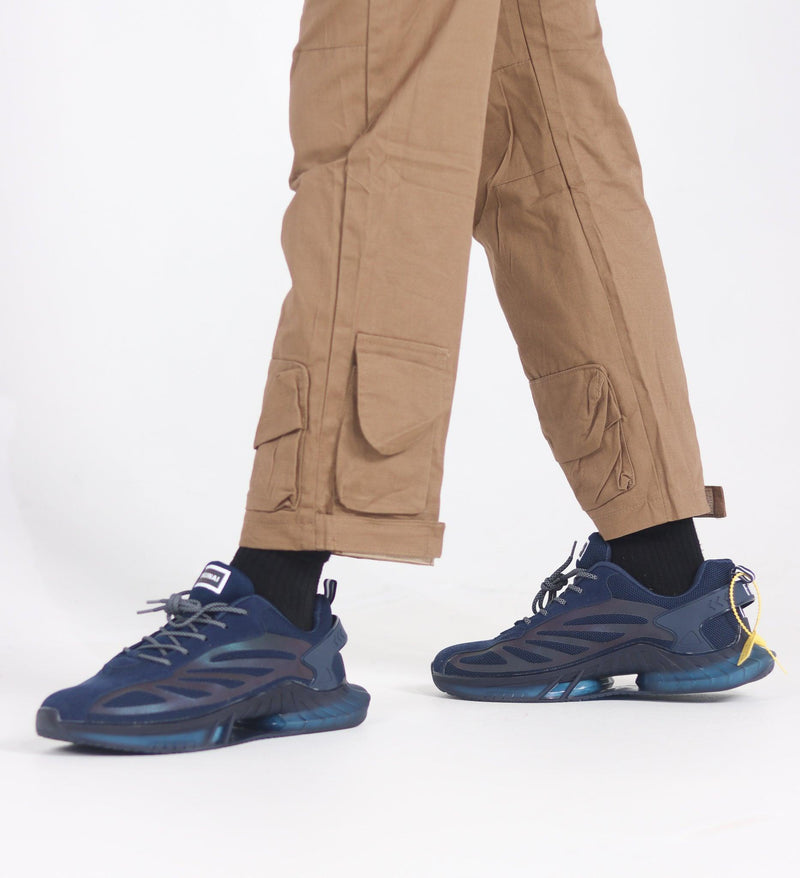 Men's High Street Multi-Pocket Cargo Pants - AM APPAREL