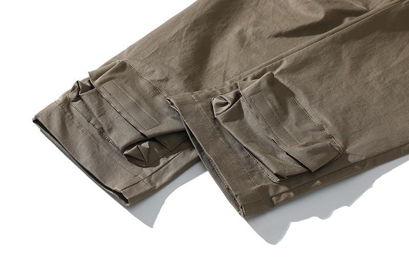 Men's High Street Multi-Pocket Cargo Pants - AM APPAREL