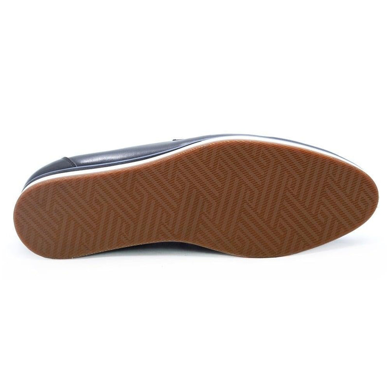 Men's Leather Handmade Casual Flat Shoes - AM APPAREL