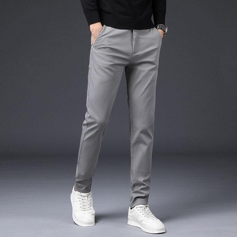 Men's Summer Lightweight Classic Style Pants - AM APPAREL