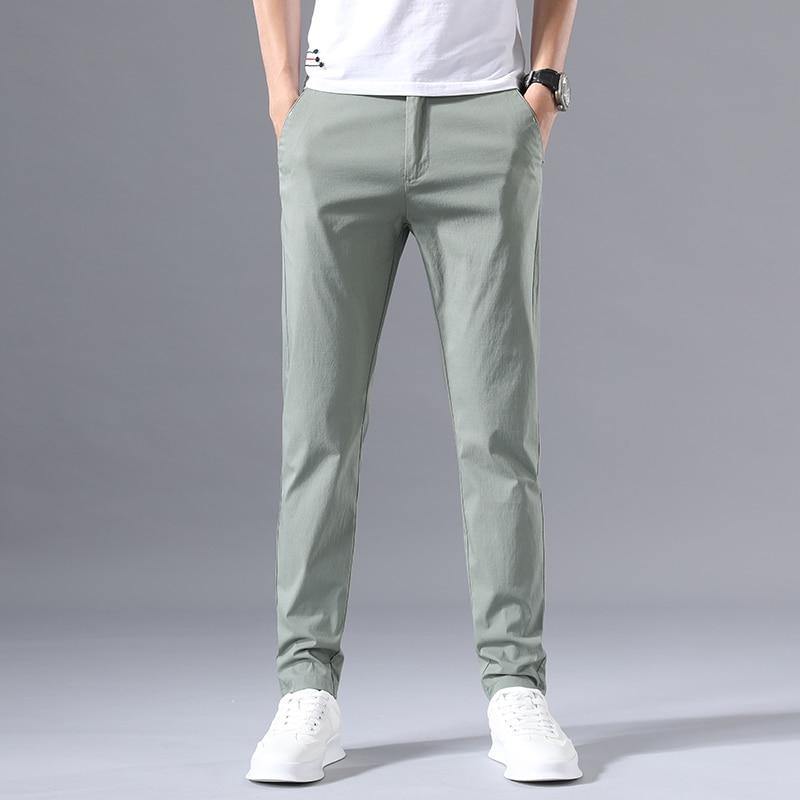 Men's Summer Lightweight Classic Style Pants - AM APPAREL