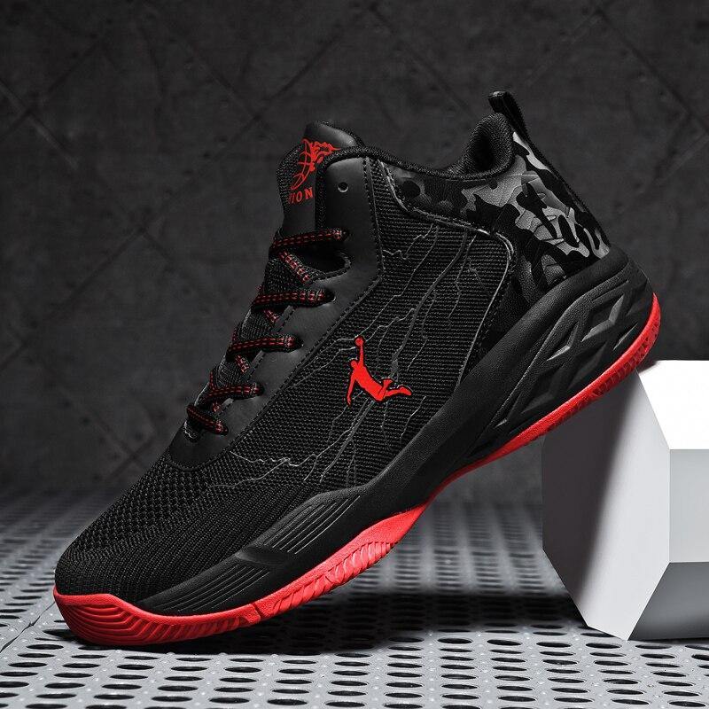 Men's Thick Sole Non-slip Basketball Shoes - AM APPAREL