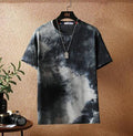 Men's Tie Dye Short Sleeve Fashion T-Shirt - AM APPAREL