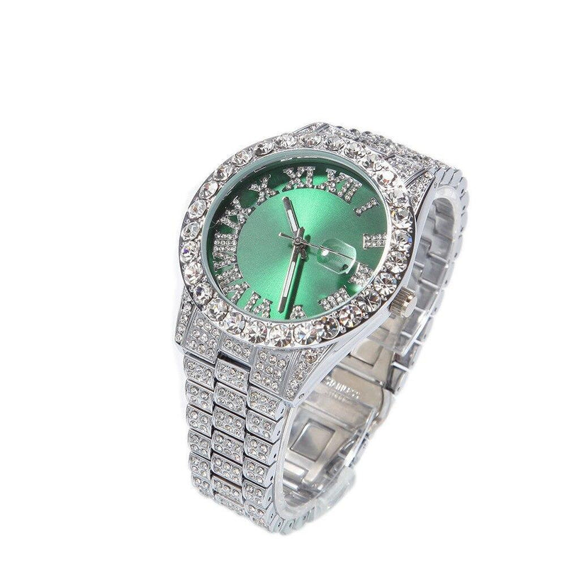 Unisex Hip Hop Iced Out Men's Watch - AM APPAREL