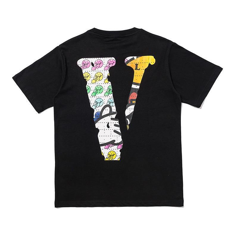 VLONE Unisex Cotton Streetwear Summer T-shirt - AM APPAREL