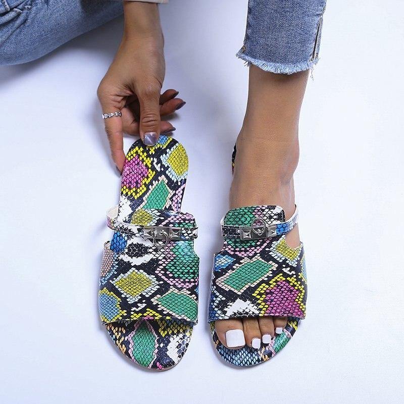 Wome's Summer Flat Slippers - AM APPAREL