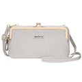 Women's PU Leather Phone Clutch - AM APPAREL