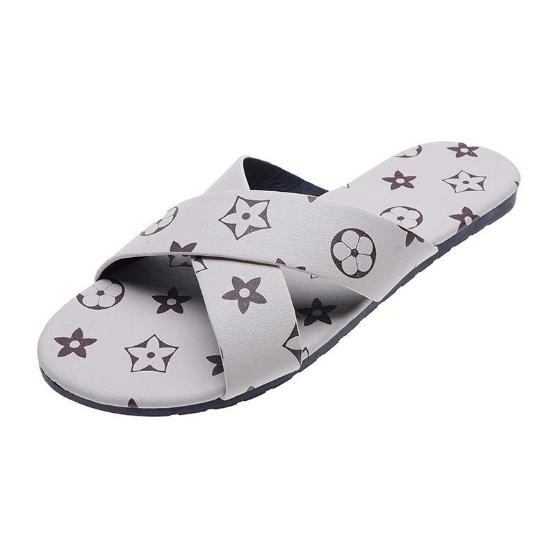 Women's Summer Ligh Weight Cross Sandals - AM APPAREL