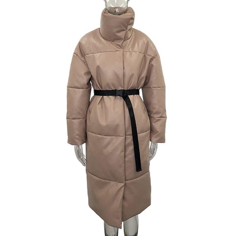 Women's Winter Warm Parkas  Long Jackets - AM APPAREL