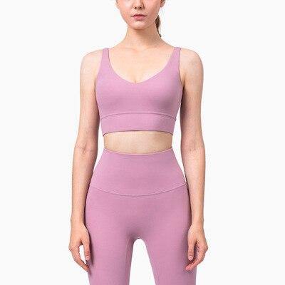 Women's Yoga Sports bra & High Waist Leggings Set - AM APPAREL